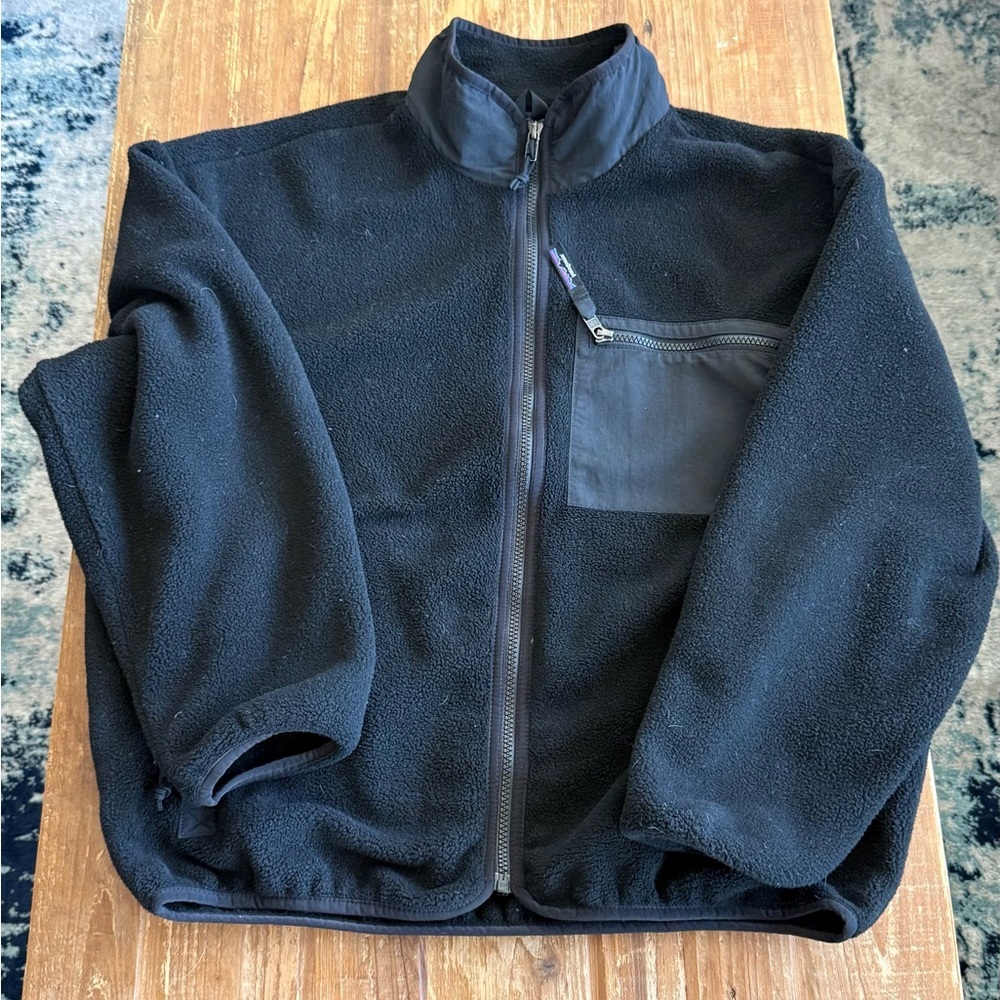 Patagonia Synchilla fleece jacket in black - Picture 4 of 6